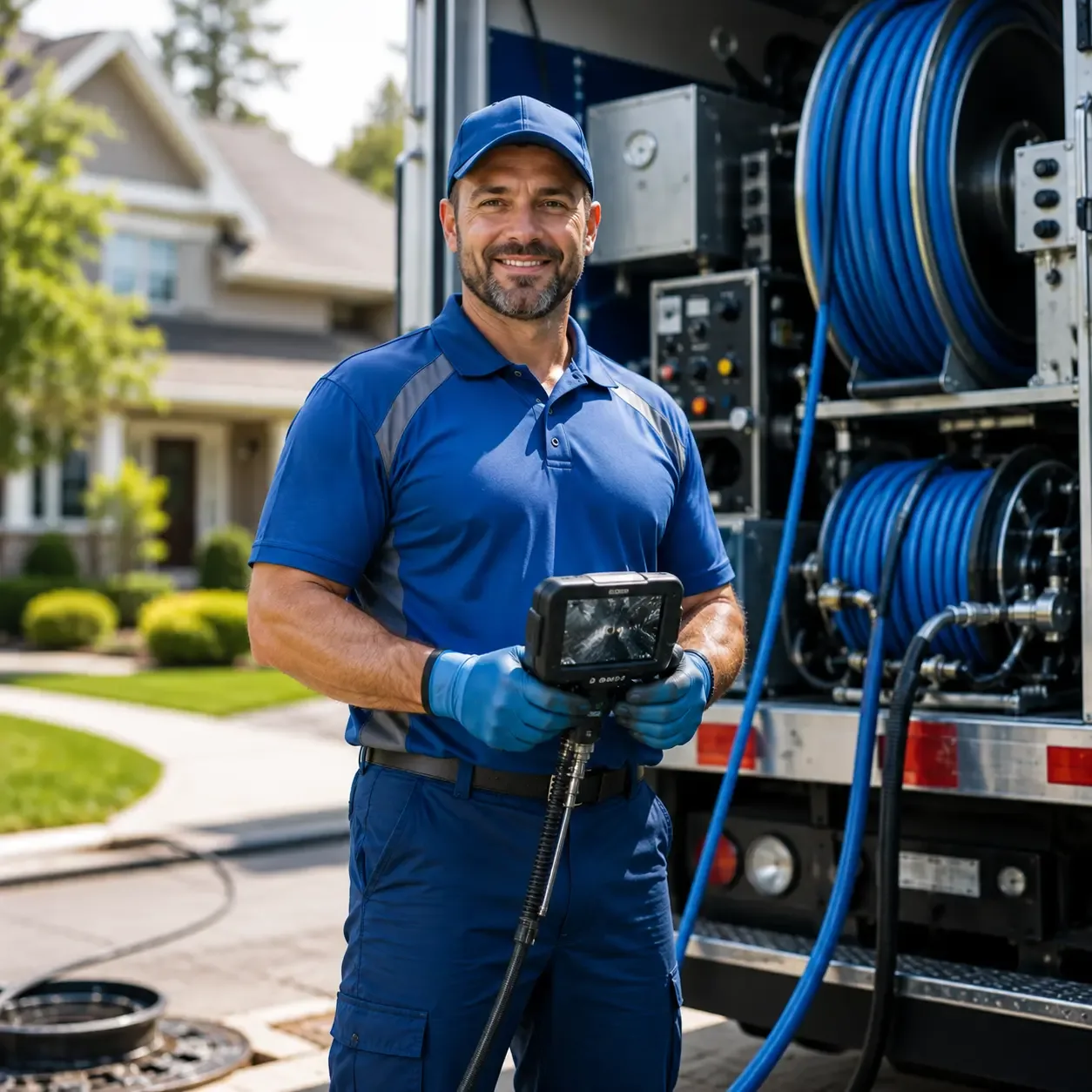 Local outdoor drain cleaning specialists in Maitland, MO